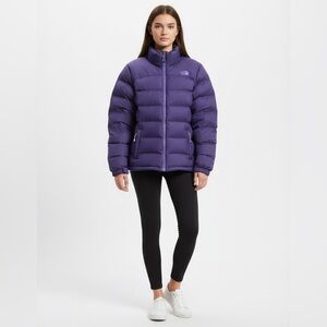 North Face Womens Small Purple 700 Down Nuptse Jacket Vintage Puffer Ski Coat S